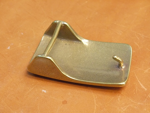 新入荷金具 真鍮無垢バックル3種＋イカリ金具: レザークラフト